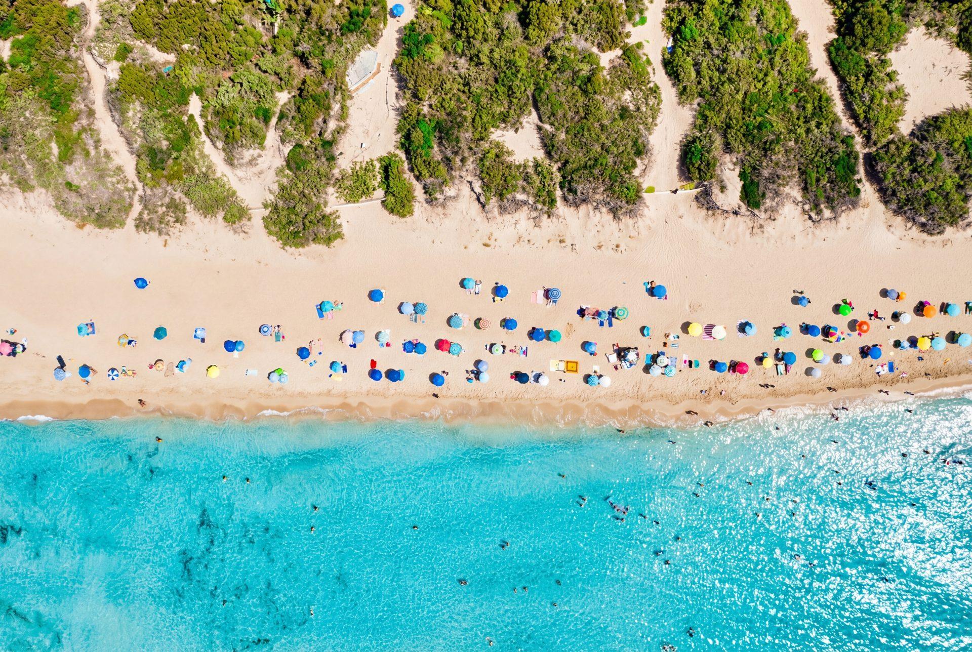 Torre Lapillo. Beach near Porto Cesareo, Salento