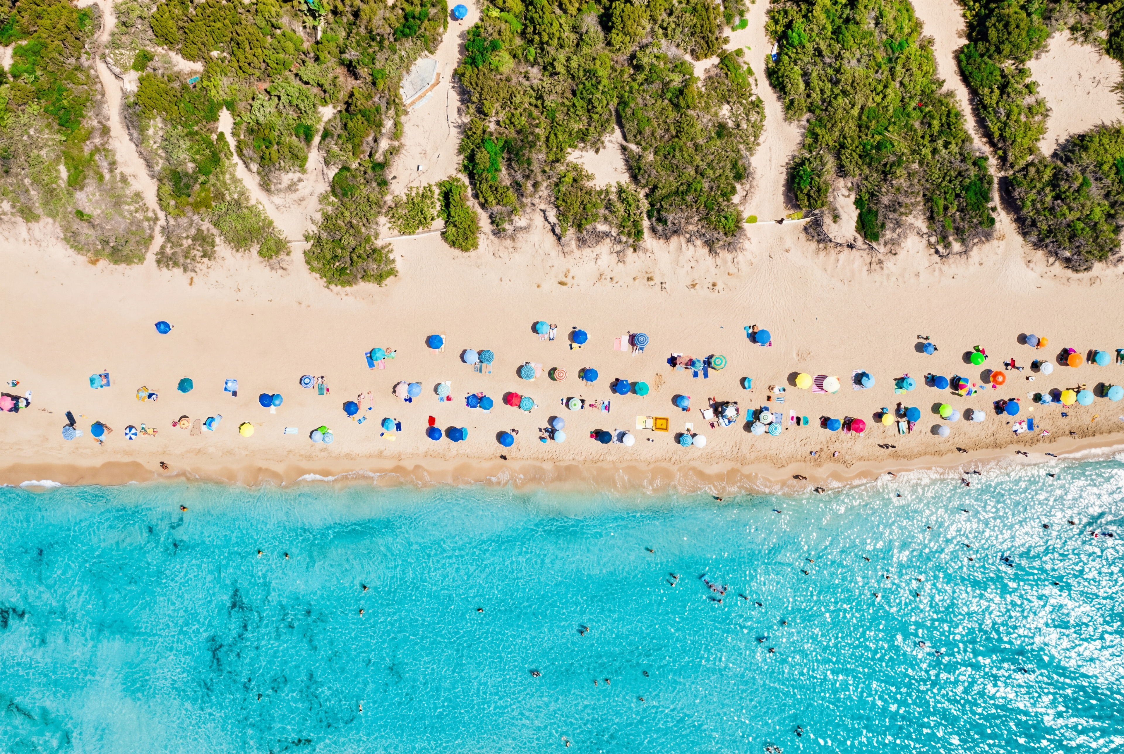 Torre Lapillo. Beach near Porto Cesareo, Salento