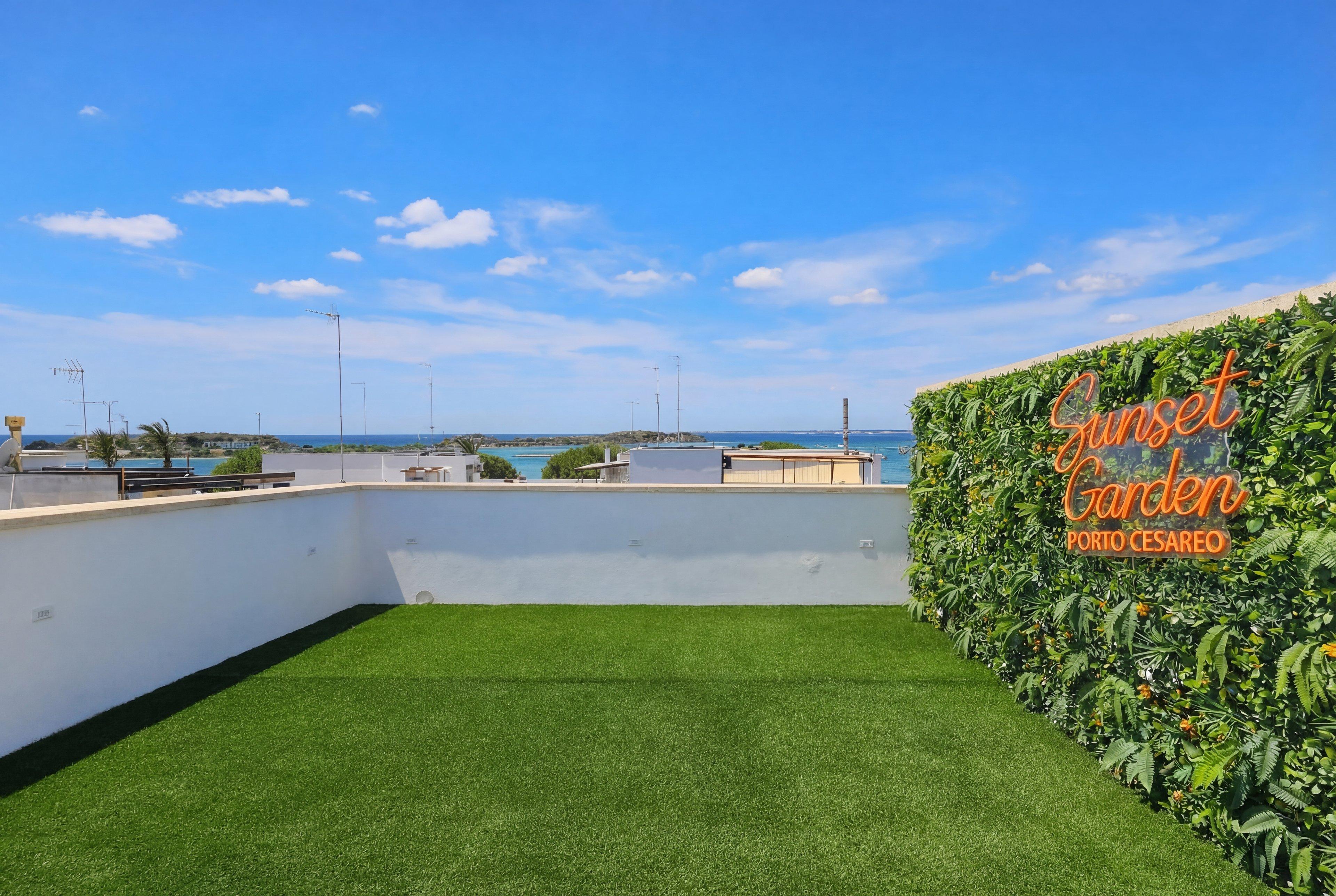 Mare apartment 40m² sea-view terrace at sunset, Sunset Garden Porto Cesareo